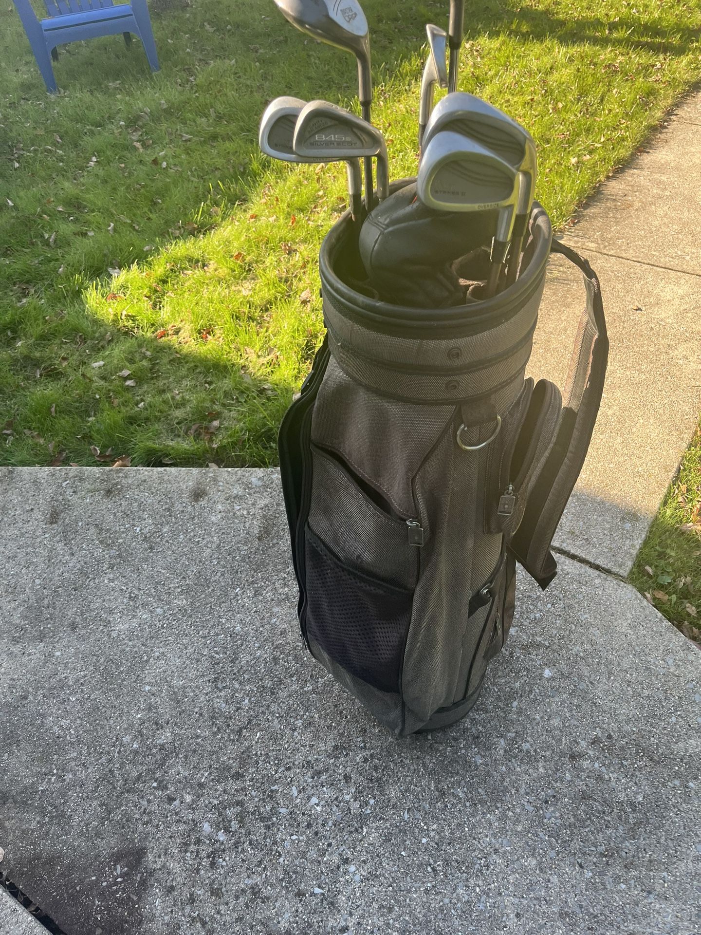 Golf bag And Clubs