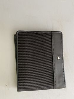 Cartera Mont Blanc en excelente condición de hombre ✅