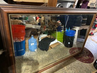 Large Framed Mirror