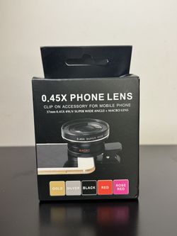 0.45X Clip-On Phone Lens