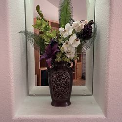 Purple and Green Flower Arrangement