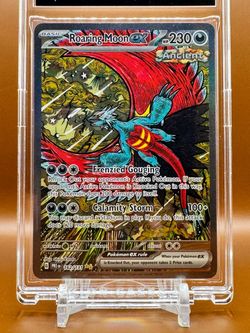 Pokemon Prismatic Evolutions Roaring Moon Ex