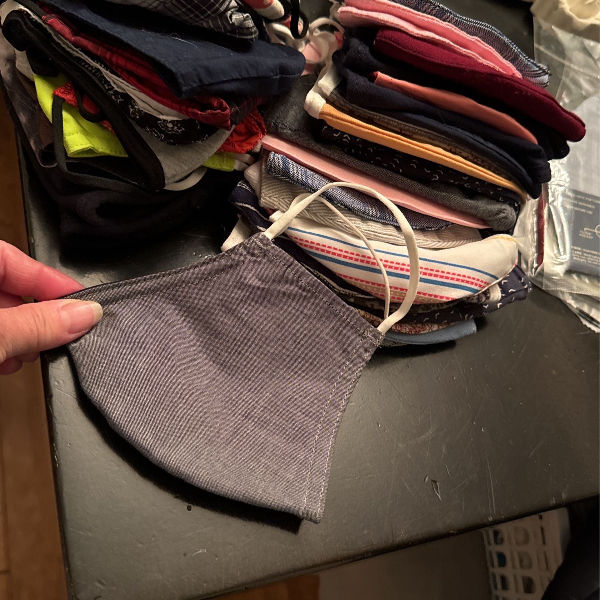 Never Worn Fabric Face Masks (bundle)