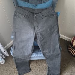Grey Men's Levi's 540 Jeans