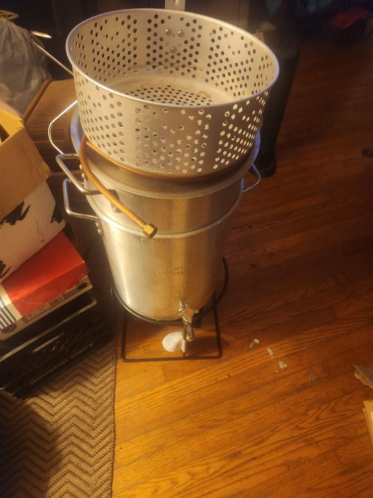 Propane Burner And Deep Frier