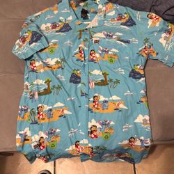 Lilo And Stitch Beach  Shirt