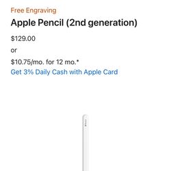 Apple Pencil (2nd generation)