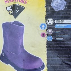 Waterproof Steel Toe Work Boots For Sale 