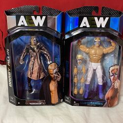 AEW Sting And Darby Allen Action Figures