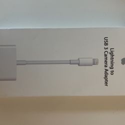 Lighting to USB 3 Camera Adapter