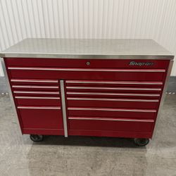Snap On 54” 12 Drawer Tool Box (Unlocked No Key)