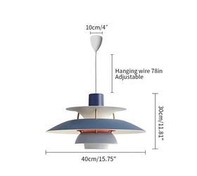 Feyran PH5 Modern Nordic Style Multi-layer Hanging Pendant

Lamp