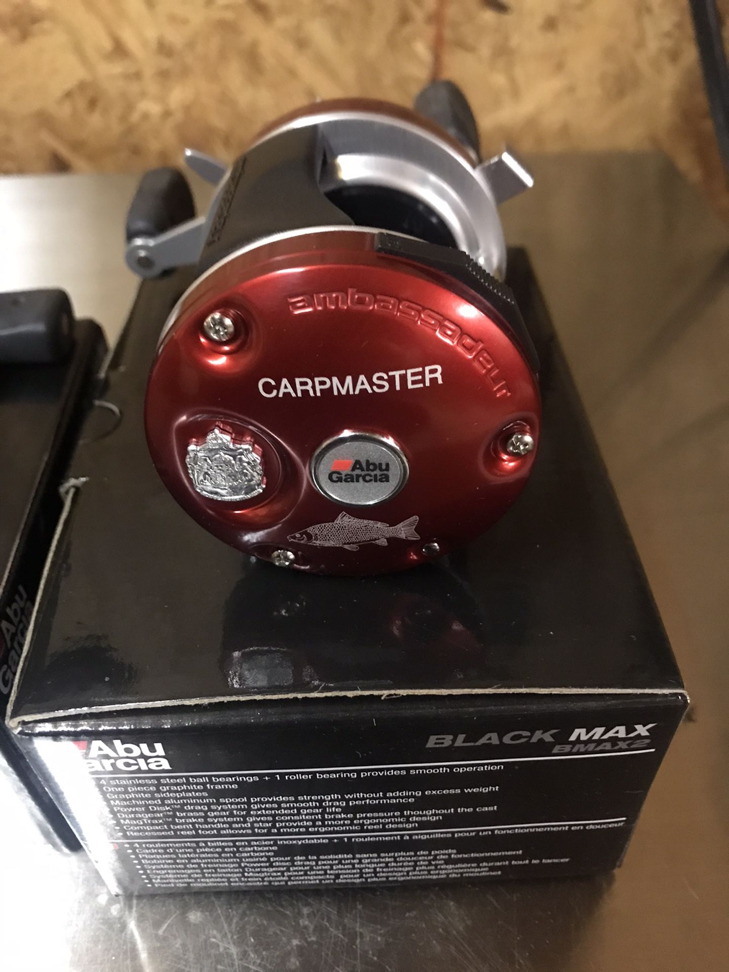 abu garcia ambassadeur 6500 carpmaster Ambassadeur Carp Pro Reel The synchronized level wind system for even line lay Abu Garcia Ambassadeur 6500 Tccm
