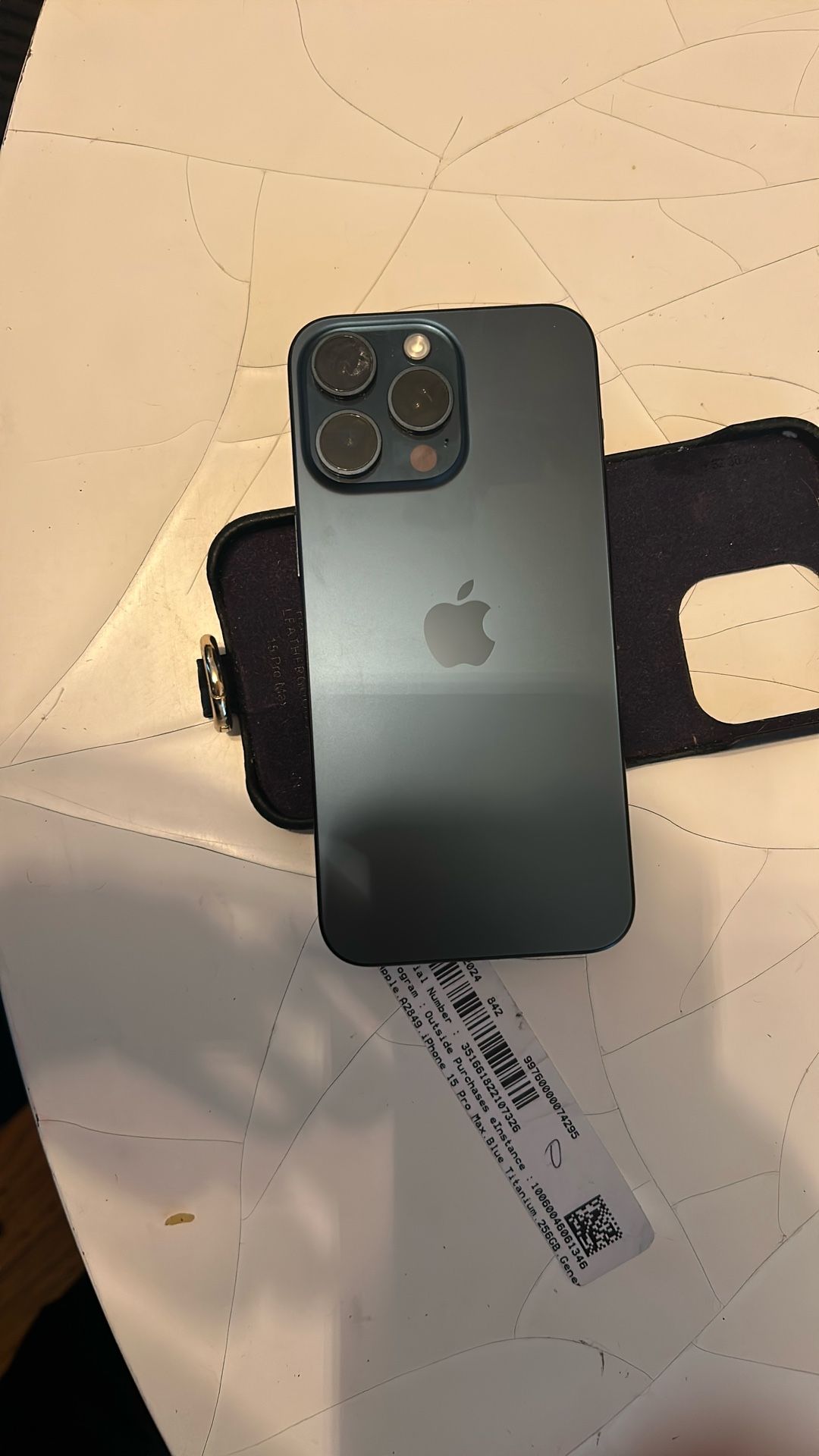 IPhone 15 Pro Max - Blue Titaniun , 256 GB