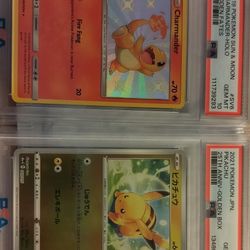 Pokemon PSA Slabs 