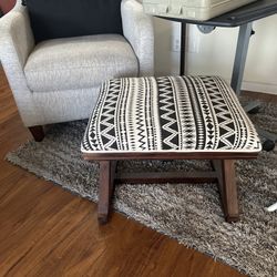 Wood Ottoman