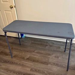 Blue Folding Table 