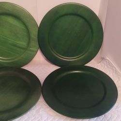 Wooden Charger Plates