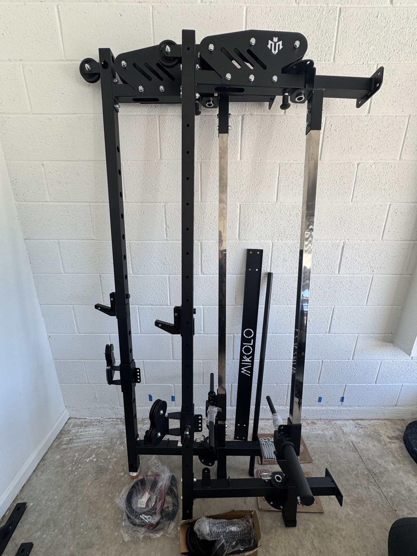 Mikolo Folding Squat Rack
