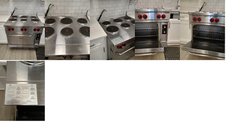 Omcan Electric Range – Model 48528 – East Boston