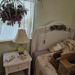Wicker Bedroom Set 