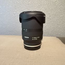 Tamron 17-28mm Sony E Mount Lens