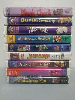 Vhs Disney kids lot