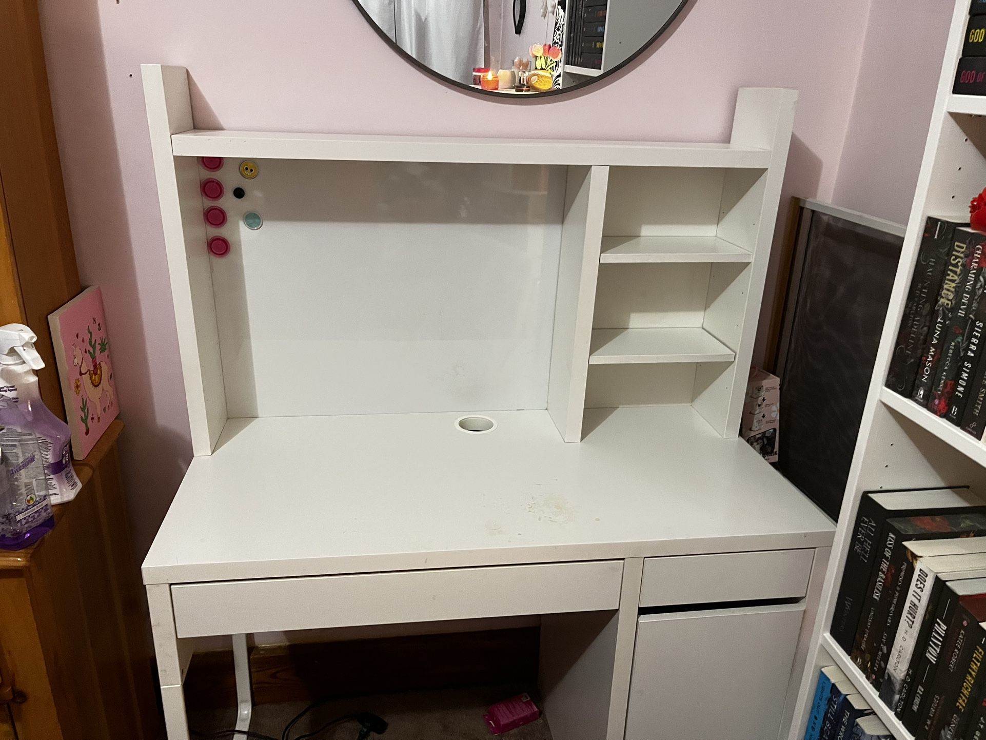 Ikea white desk