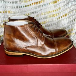 New Brown Dress Shoe Boot Size 8.5 