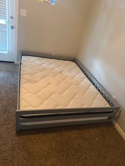 Bed and frame
