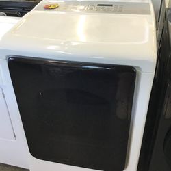 White Samsung Dryer 