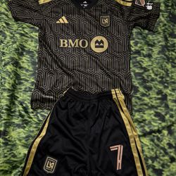 New ALAFC Son #7 Youth Soccer Kit Size 16.18.20.22.24