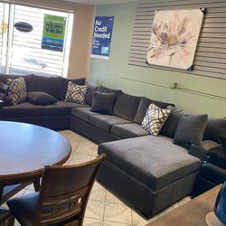 Grey Large 3 Piece Sectional ¡¡NEW IN STOCK!!