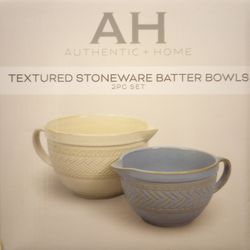 Stoneware Batter Bowls