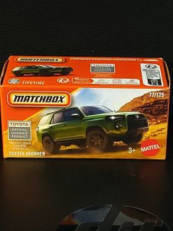 Matchbox box Green Toyota 4Runner