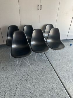 Black chairs