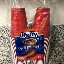 Red SOLO Cups, 50 Count