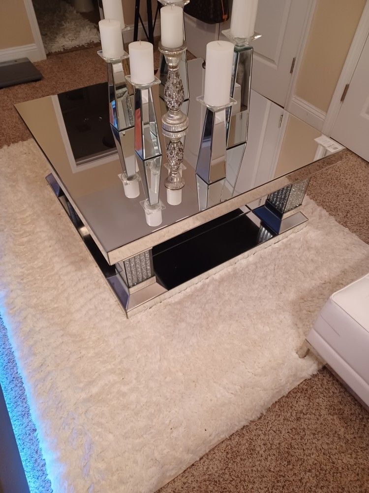 Very Large Mirror Coffee Table