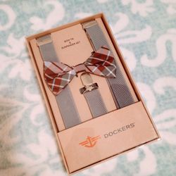 Suspenders and Bow Tie Gift Set (Dockers)