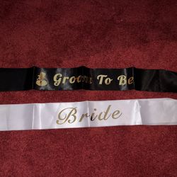 Bride & Groom Sash