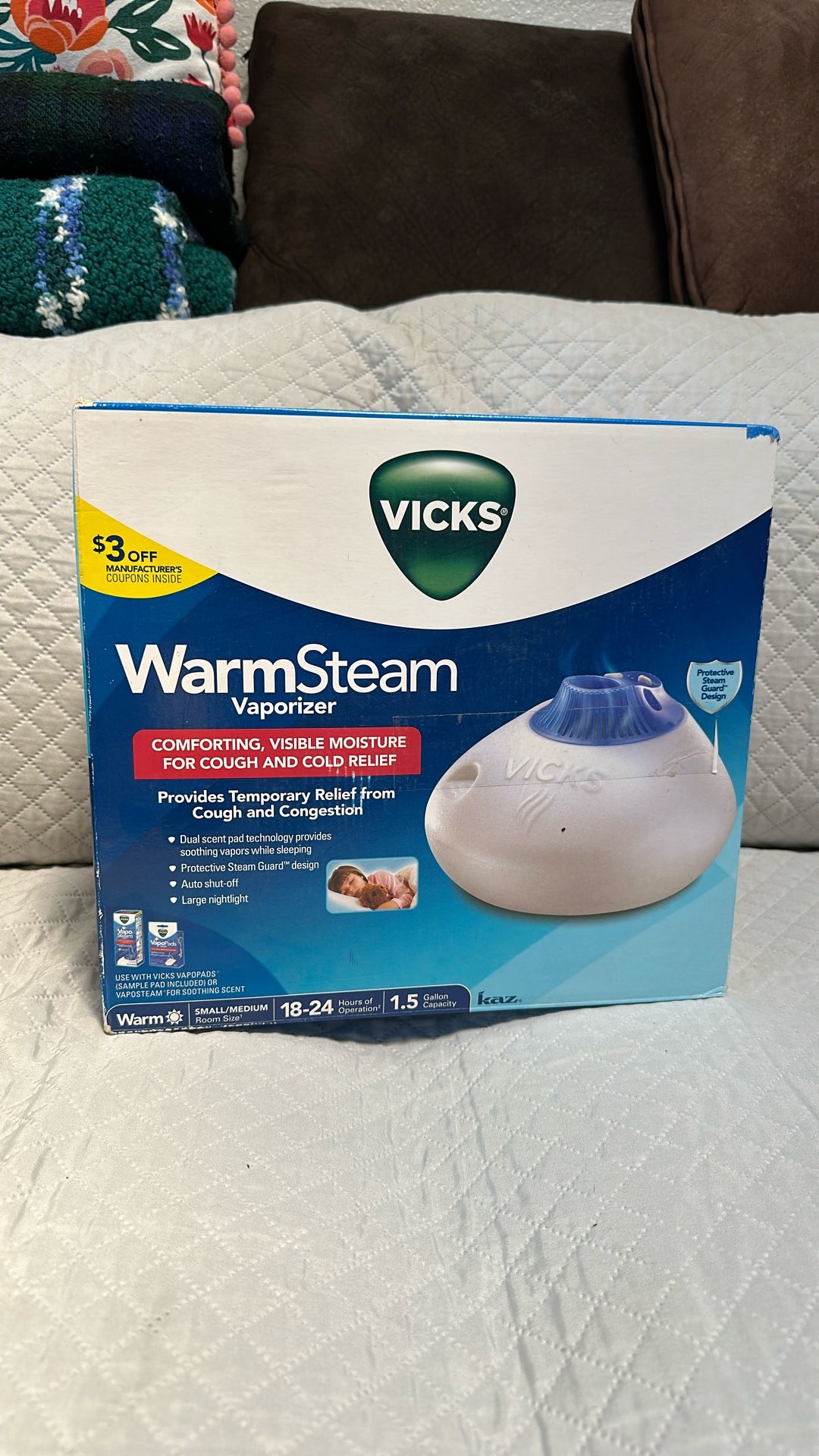 Warm steam Vaporizer