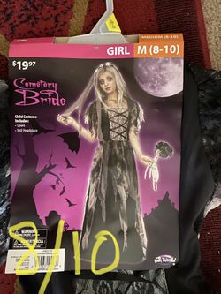 Size 8/10 Cemetary Bride Halloween Costume