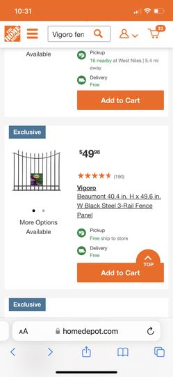 Vigoro Beaumont Fence Panels, Gate, and Post Stakes