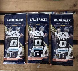 2024 Football Optic Value 3 Pack Lot