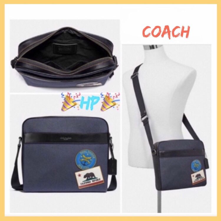 NWT Designer Coach Messenger Bag