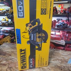 DEWALT 60V CORDLESS WORM DRIVE 7-1/4 I . FLEX VOLT $280