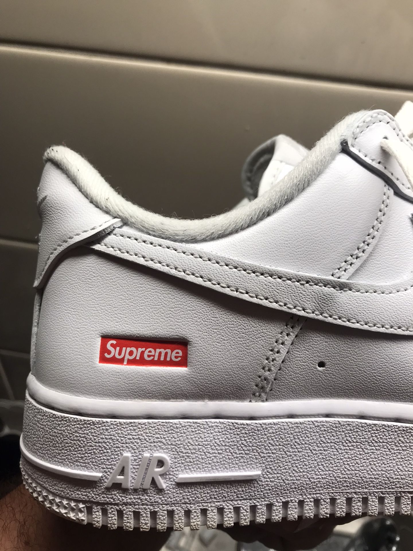 Supreme Air Force 1 Low White