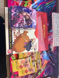 Gift collection one piece op 04 packs c5 and card deck