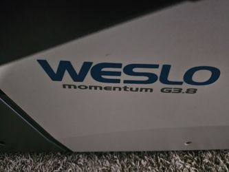 Weslo - Momentum G 3.8 Elliptica
the screen not working