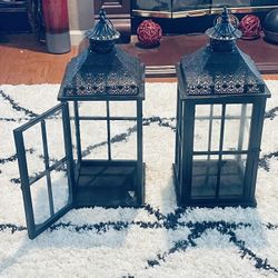 2 Tall Lanterns